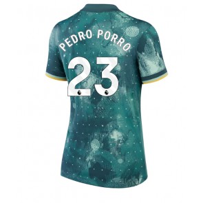 Tottenham Hotspur Pedro Porro #23 Dámské Alternativní Dres 2024-25 Krátký Rukáv